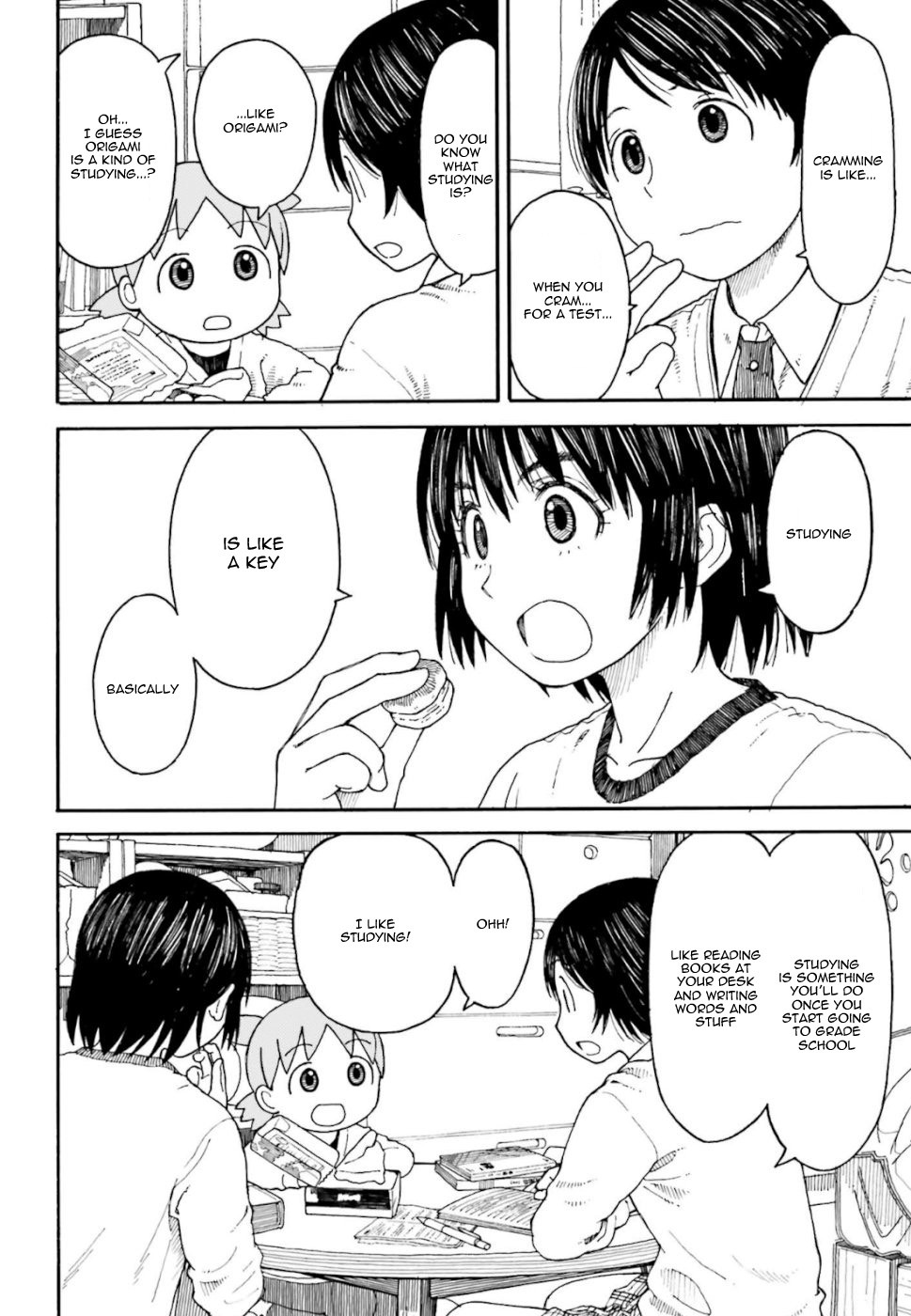 Yotsubato! Chapter 103 page 2 - Chapter 103: Yotsuba & Cramming (part 2)
