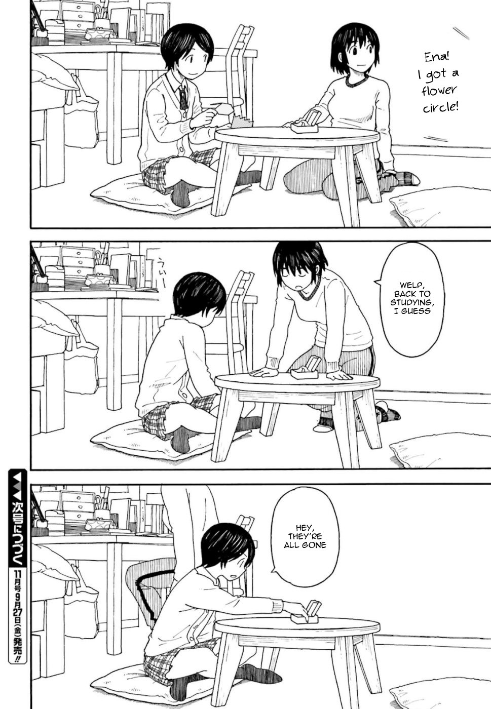 Yotsubato! Chapter 103 page 22 - Chapter 103: Yotsuba & Cramming (part 2)
