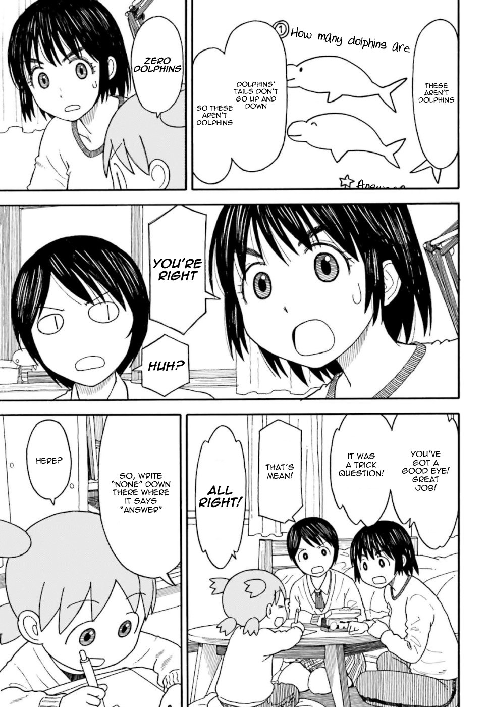 Yotsubato! Chapter 103 page 5 - Chapter 103: Yotsuba & Cramming (part 2)