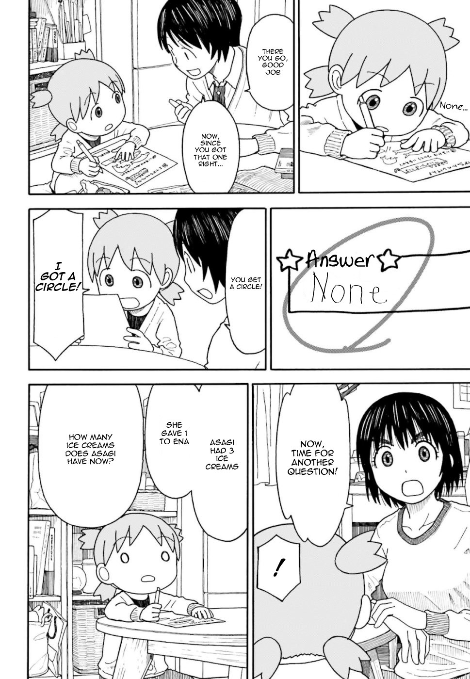 Yotsubato! Chapter 103 page 6 - Chapter 103: Yotsuba & Cramming (part 2)