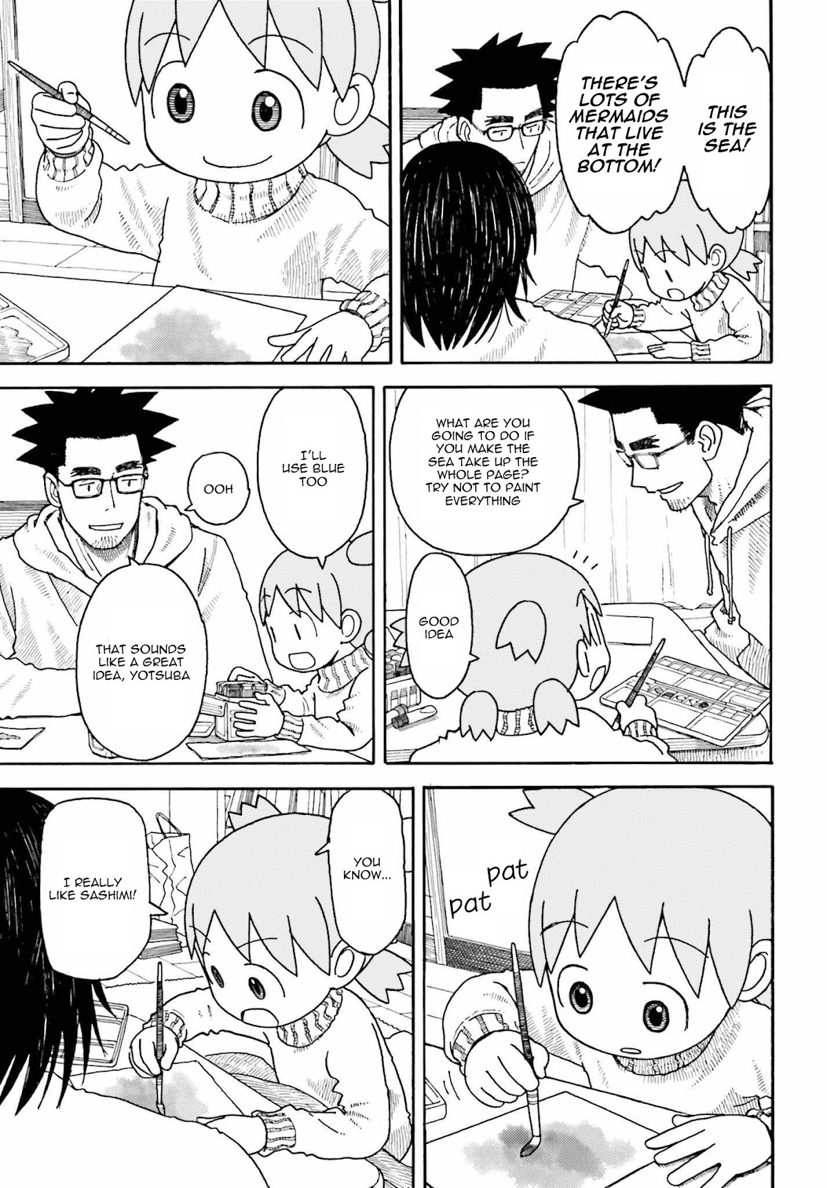 Yotsubato! Chapter 105 page 3 - Chapter 105: Yotsuba & Art Supplies (part 2)