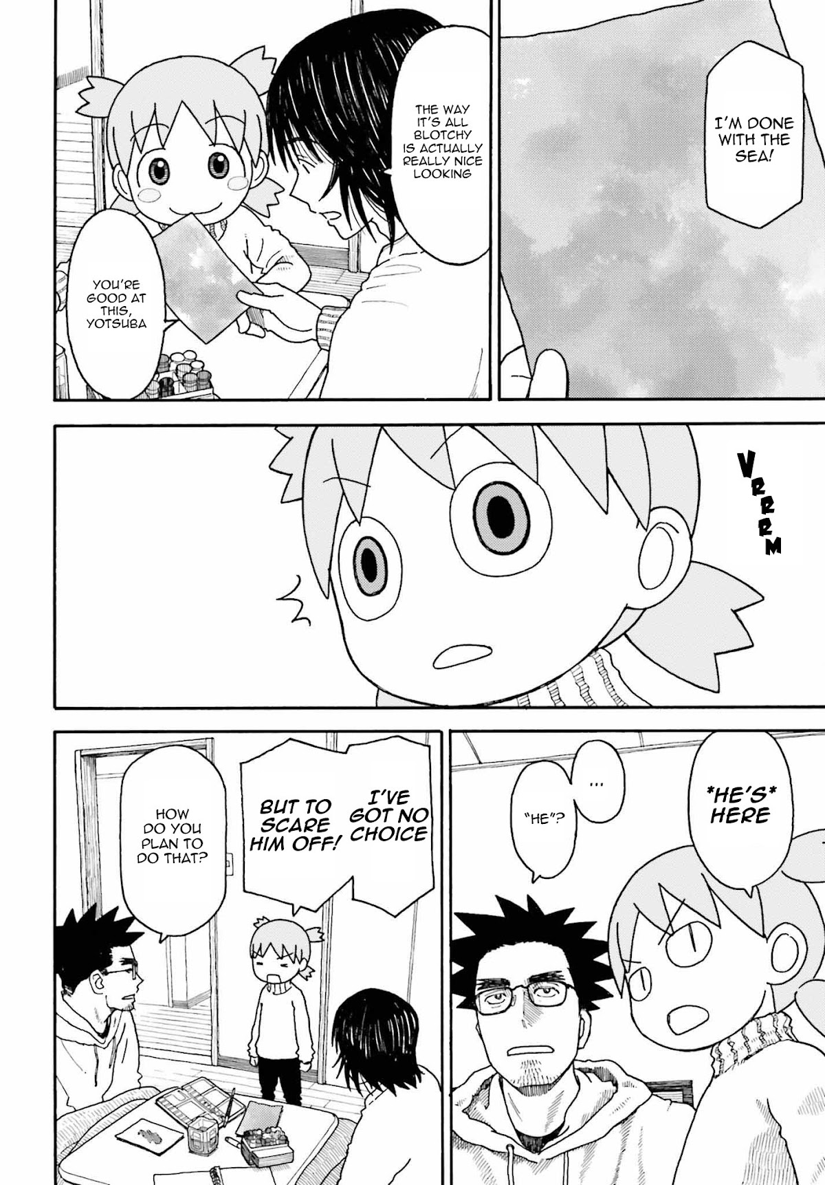 Yotsubato! Chapter 105 page 4 - Chapter 105: Yotsuba & Art Supplies (part 2)