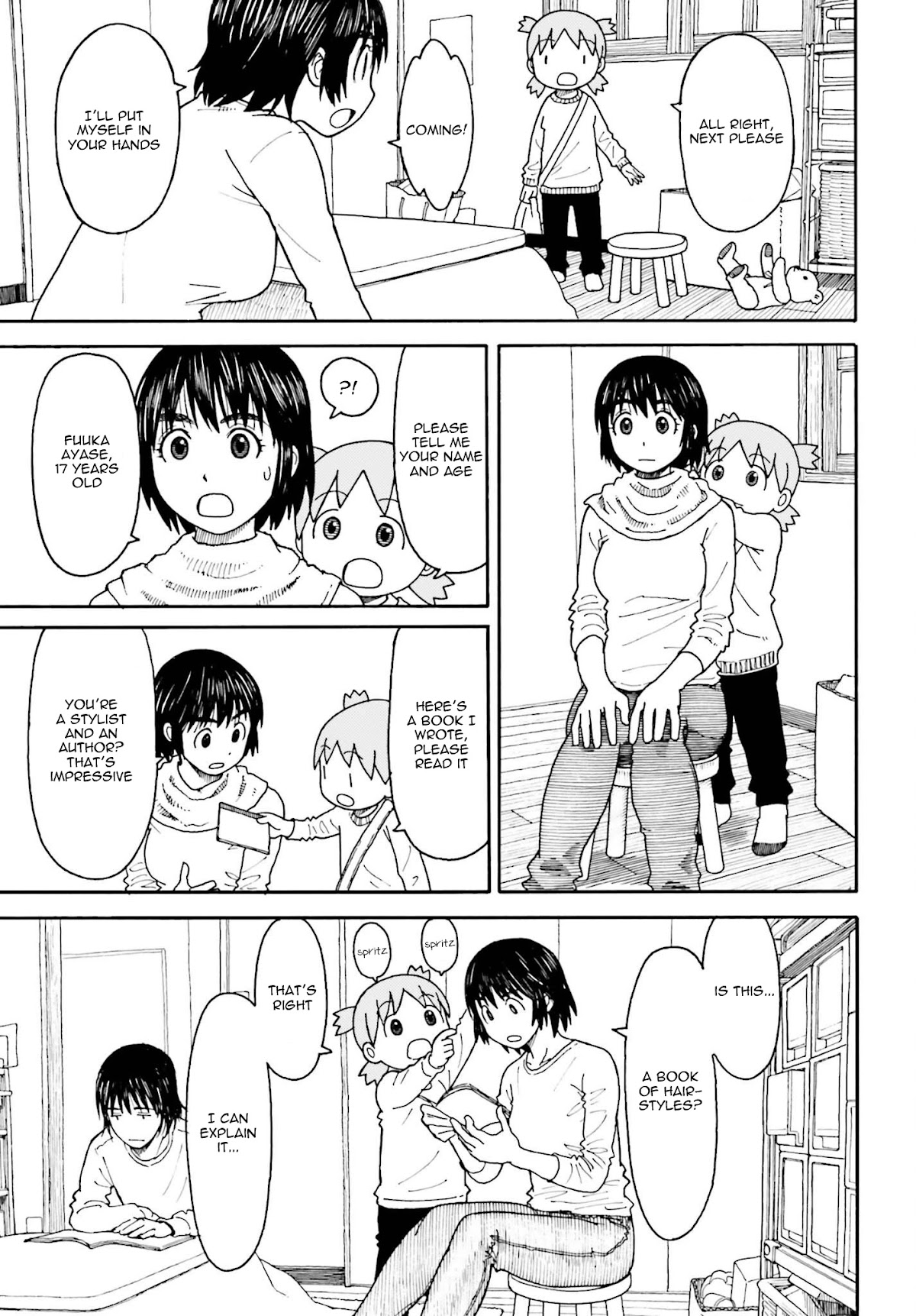 Yotsubato! Chapter 107 page 13 - Chapter 107: Yotsuba & Backpacks (part 1)