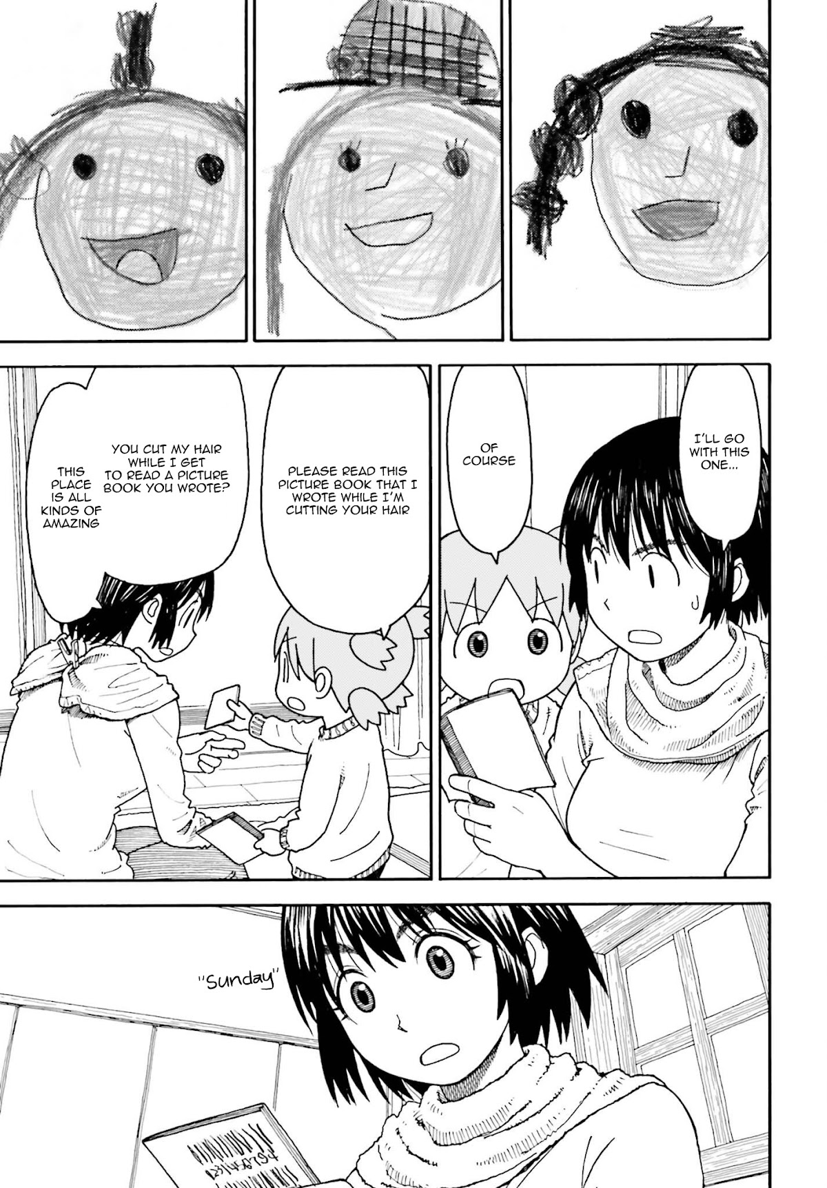 Yotsubato! Chapter 107 page 15 - Chapter 107: Yotsuba & Backpacks (part 1)