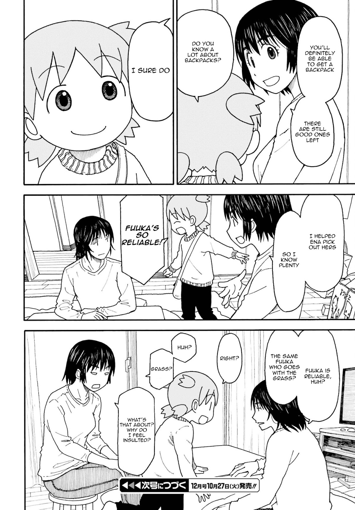 Yotsubato! Chapter 107 page 20 - Chapter 107: Yotsuba & Backpacks (part 1)
