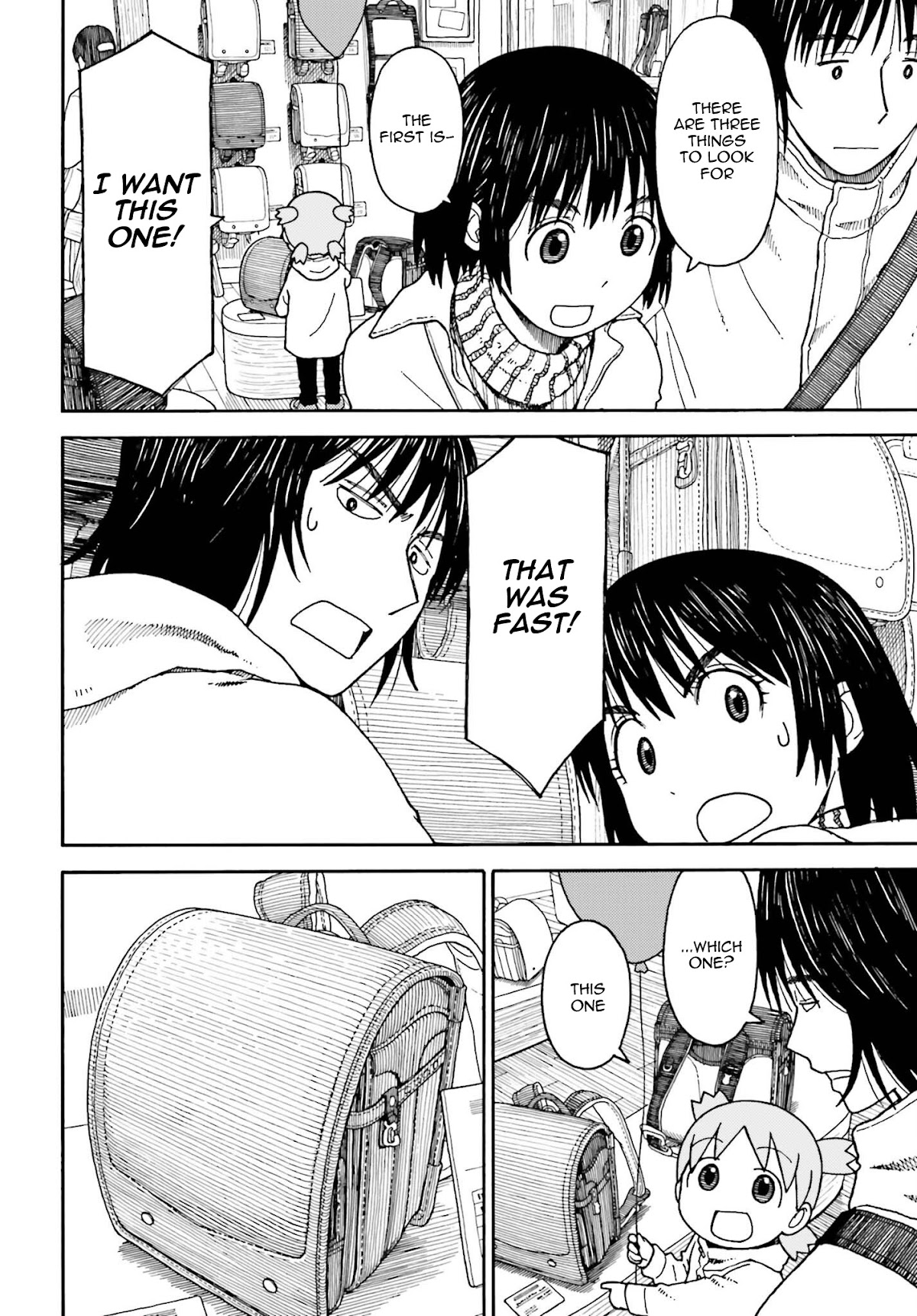 Yotsubato! Chapter 108 page 12 - Chapter 108: Yotsuba & Backpacks (part 2)