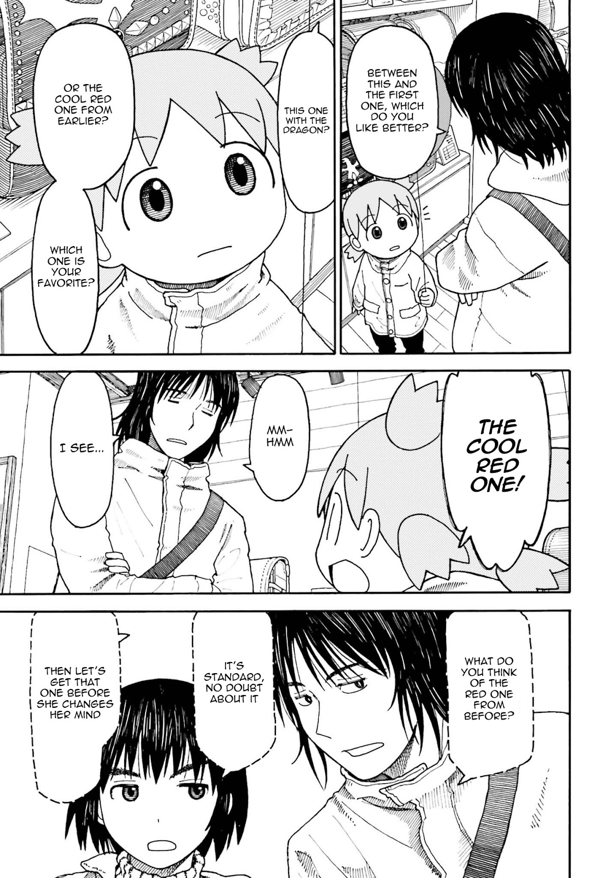 Yotsubato! Chapter 108 page 19 - Chapter 108: Yotsuba & Backpacks (part 2)