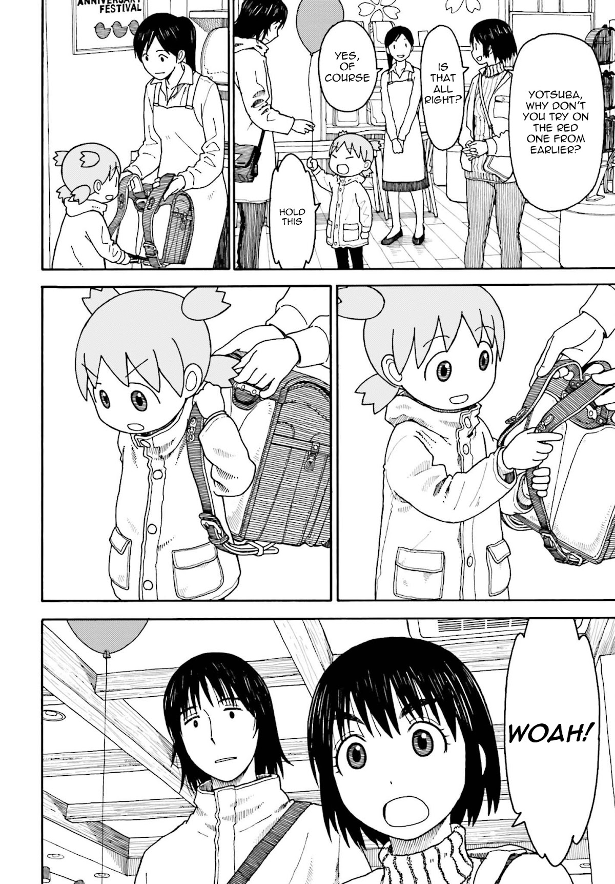 Yotsubato! Chapter 108 page 20 - Chapter 108: Yotsuba & Backpacks (part 2)