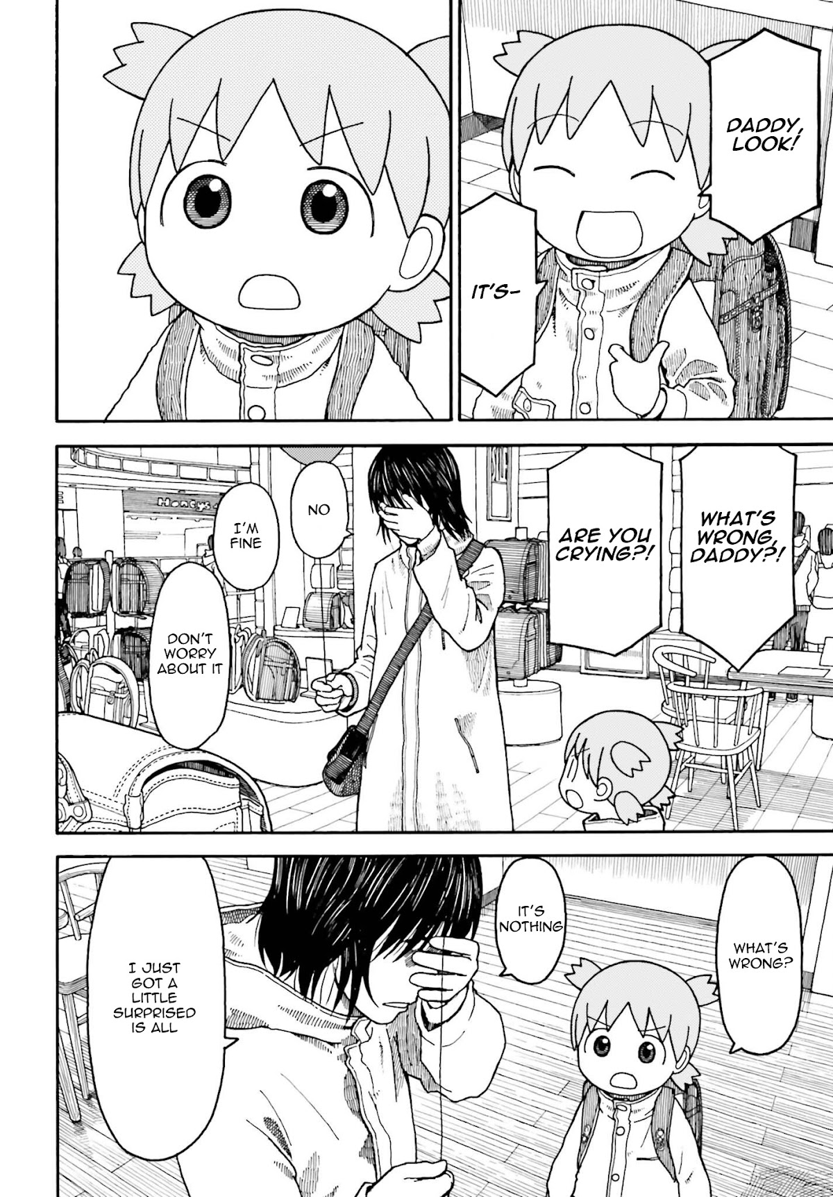 Yotsubato! Chapter 108 page 28 - Chapter 108: Yotsuba & Backpacks (part 2)