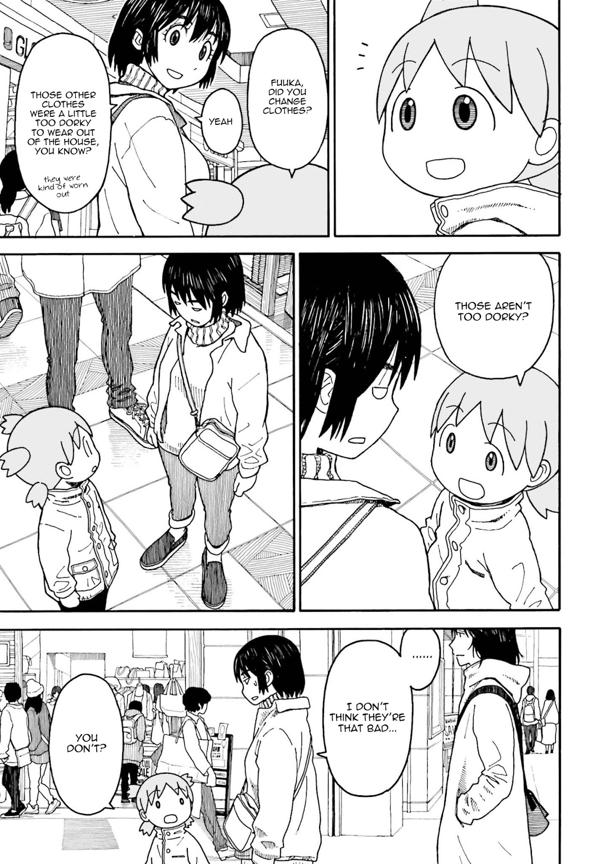 Yotsubato! Chapter 108 page 5 - Chapter 108: Yotsuba & Backpacks (part 2)
