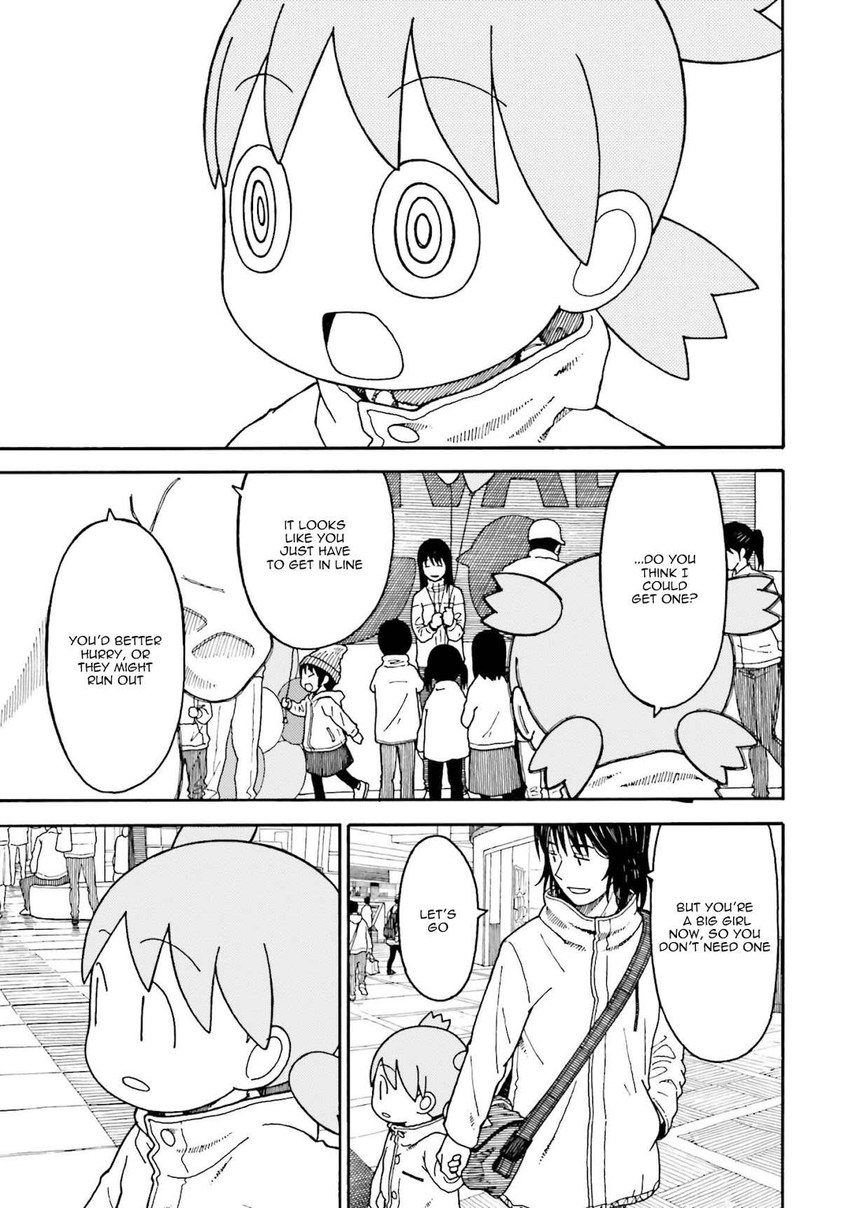 Yotsubato! Chapter 108 page 7 - Chapter 108: Yotsuba & Backpacks (part 2)