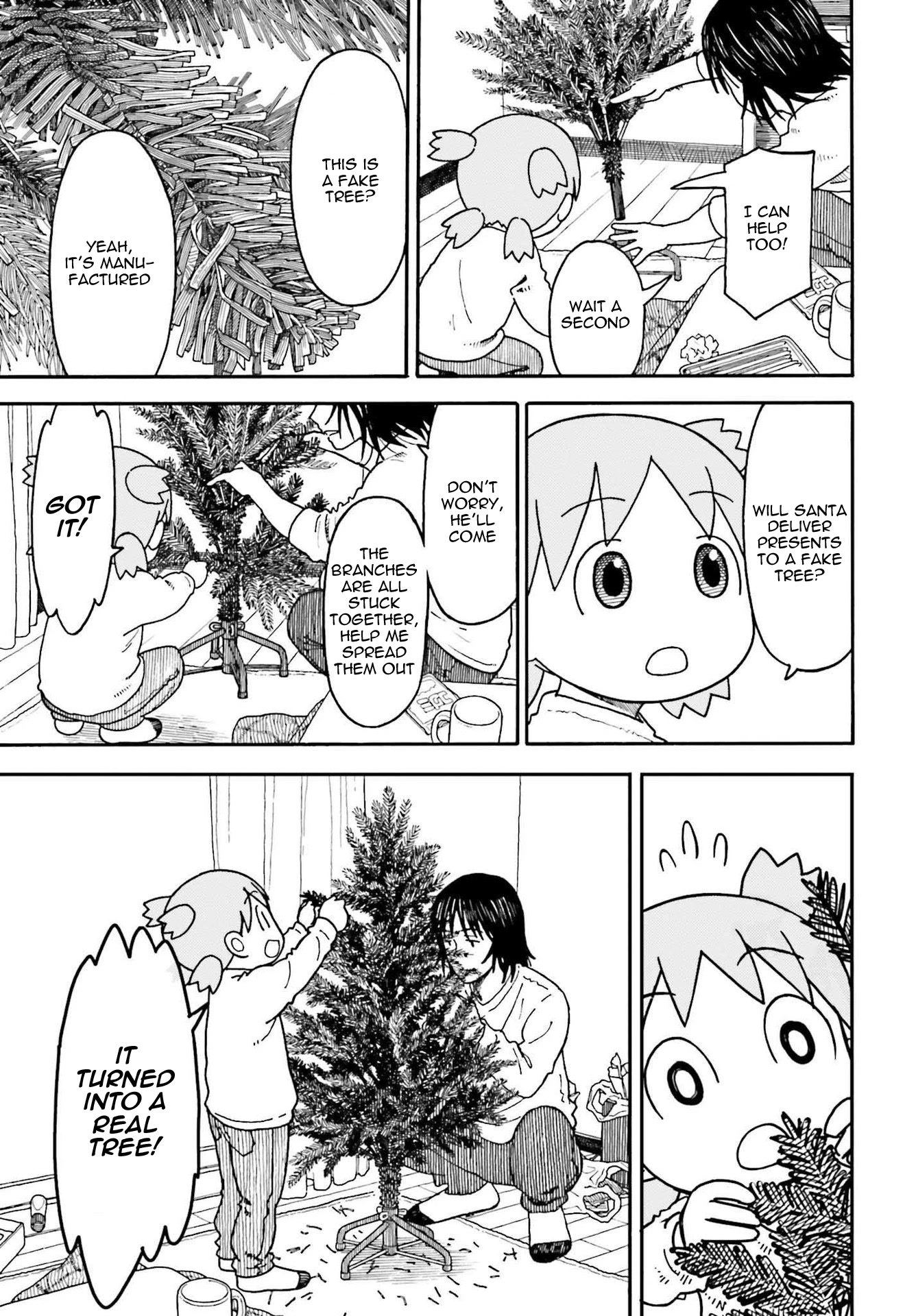 Yotsubato! Chapter 110 page 11 - Chapter 110: Yotsuba & Chritsmas Trees (part 2)