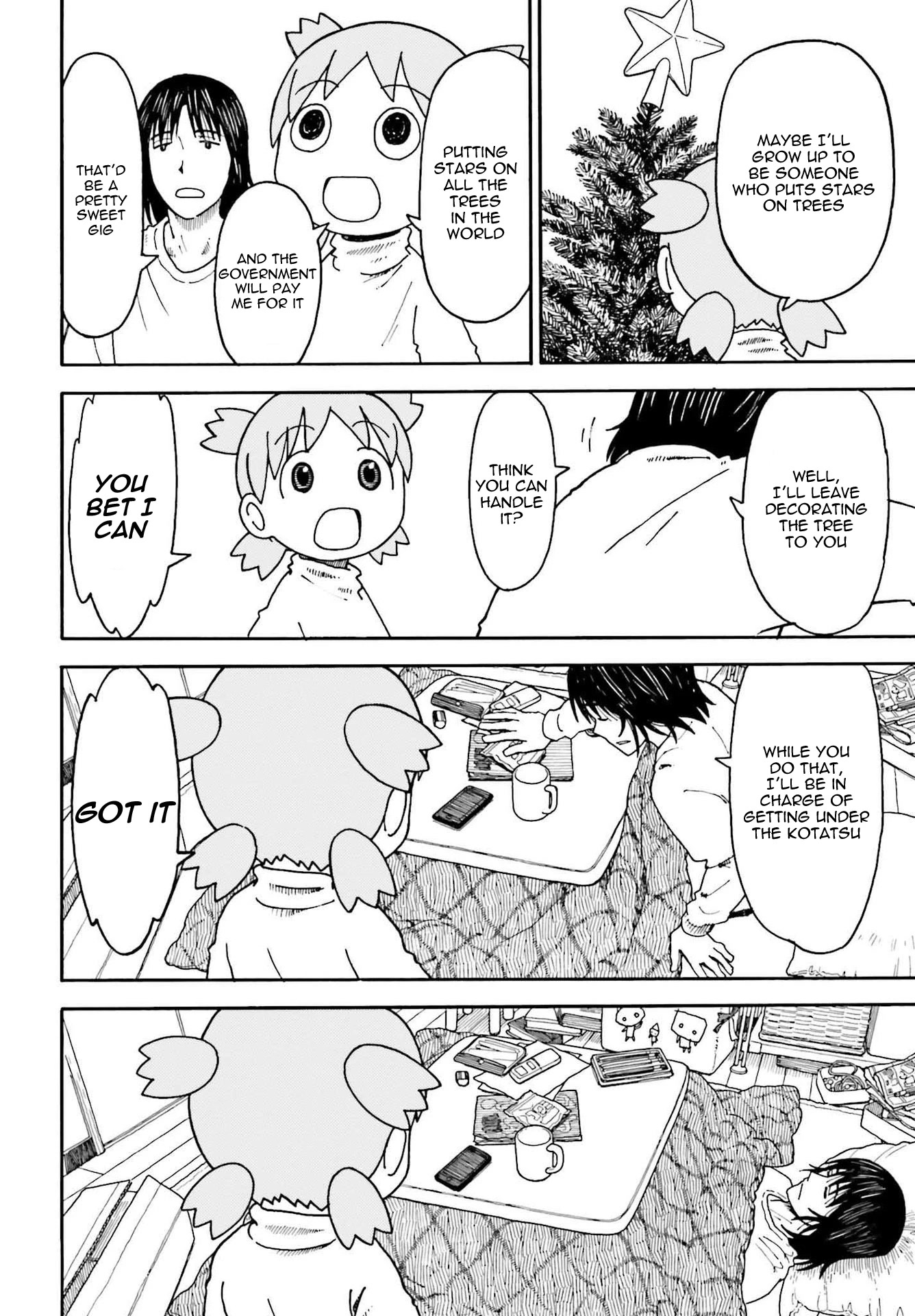 Yotsubato! Chapter 110 page 14 - Chapter 110: Yotsuba & Chritsmas Trees (part 2)
