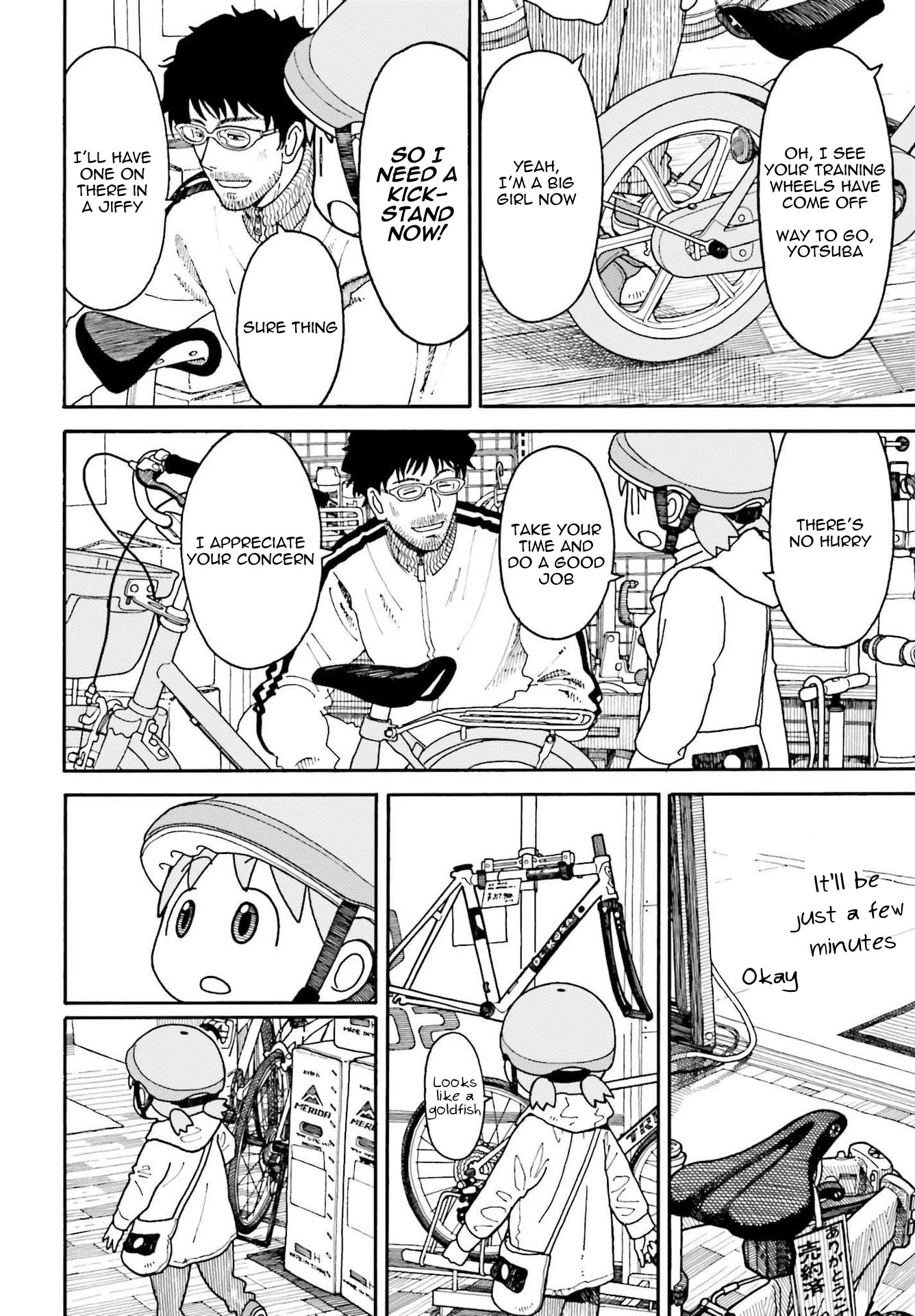 Yotsubato! Chapter 110 page 4 - Chapter 110: Yotsuba & Chritsmas Trees (part 2)