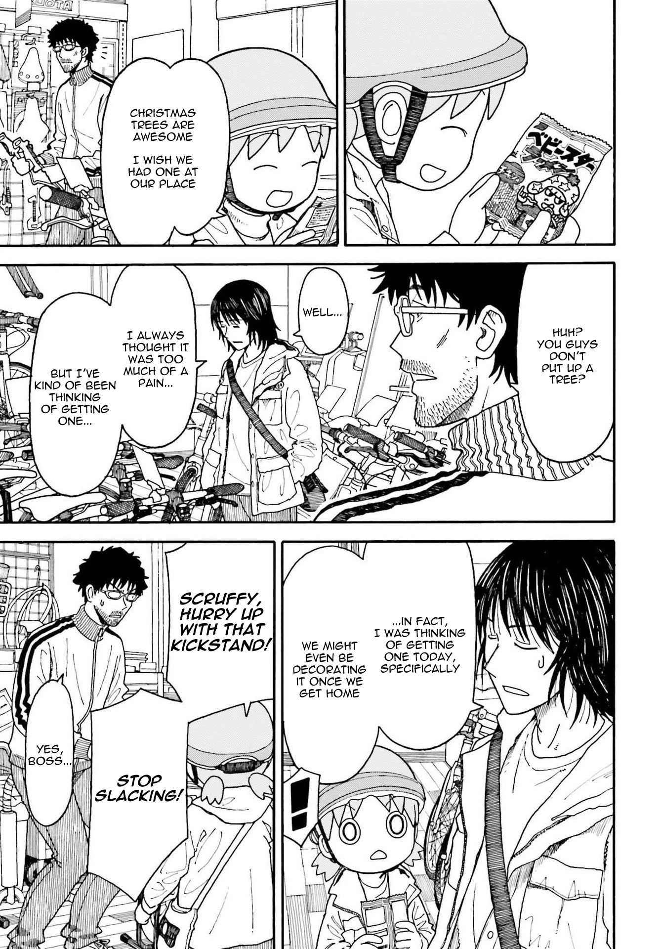 Yotsubato! Chapter 110 page 7 - Chapter 110: Yotsuba & Chritsmas Trees (part 2)