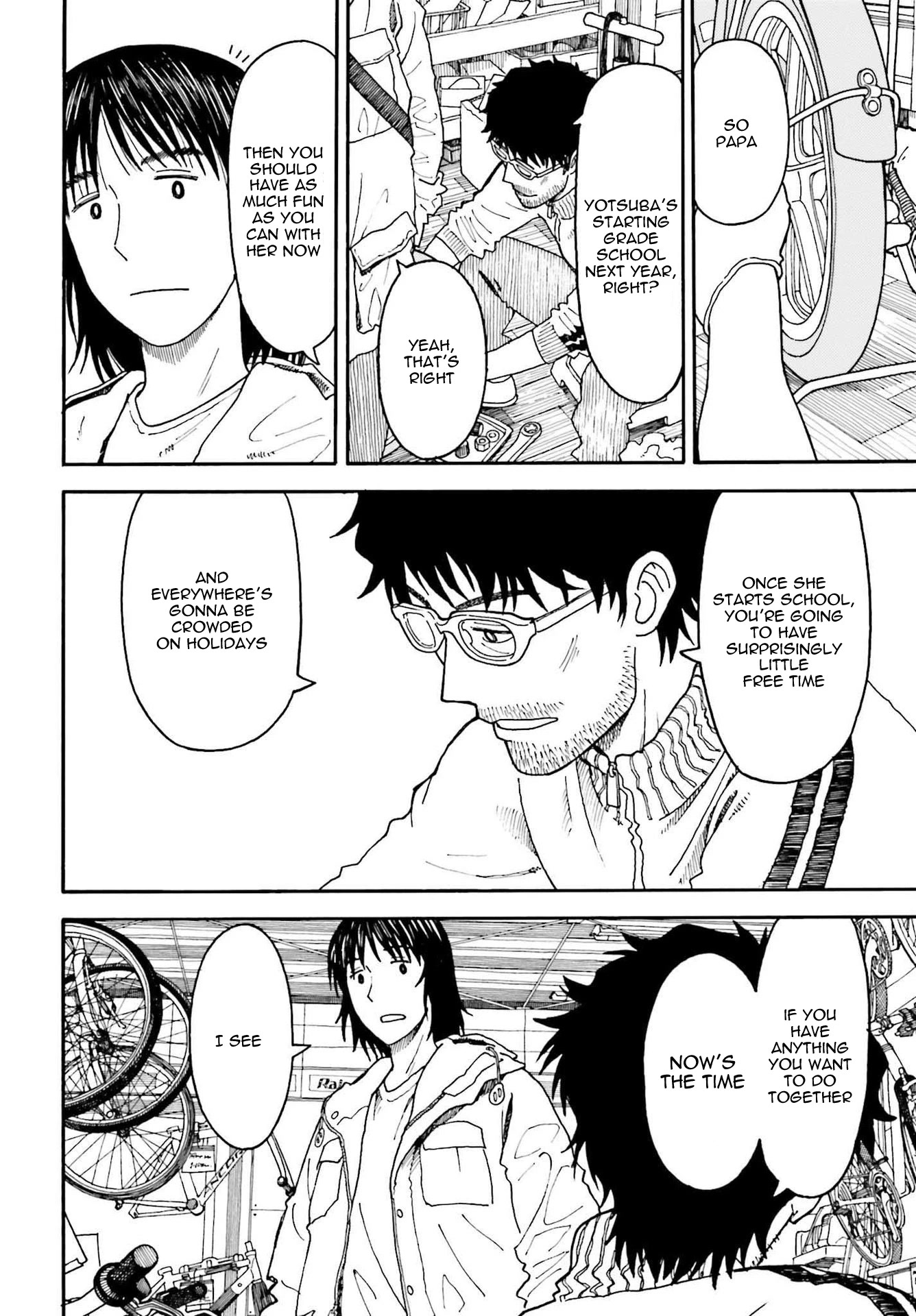 Yotsubato! Chapter 110 page 8 - Chapter 110: Yotsuba & Chritsmas Trees (part 2)