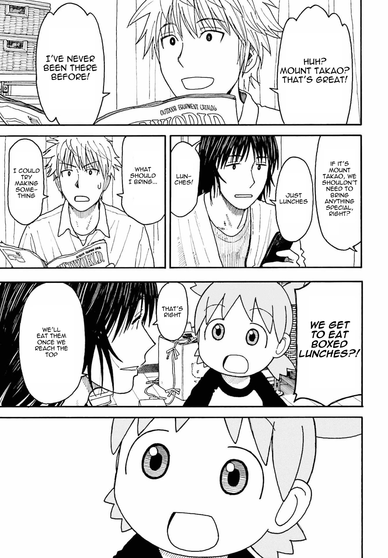 Yotsubato! Chapter 112 page 15 - Chapter 112: Yotsuba & Getting Along