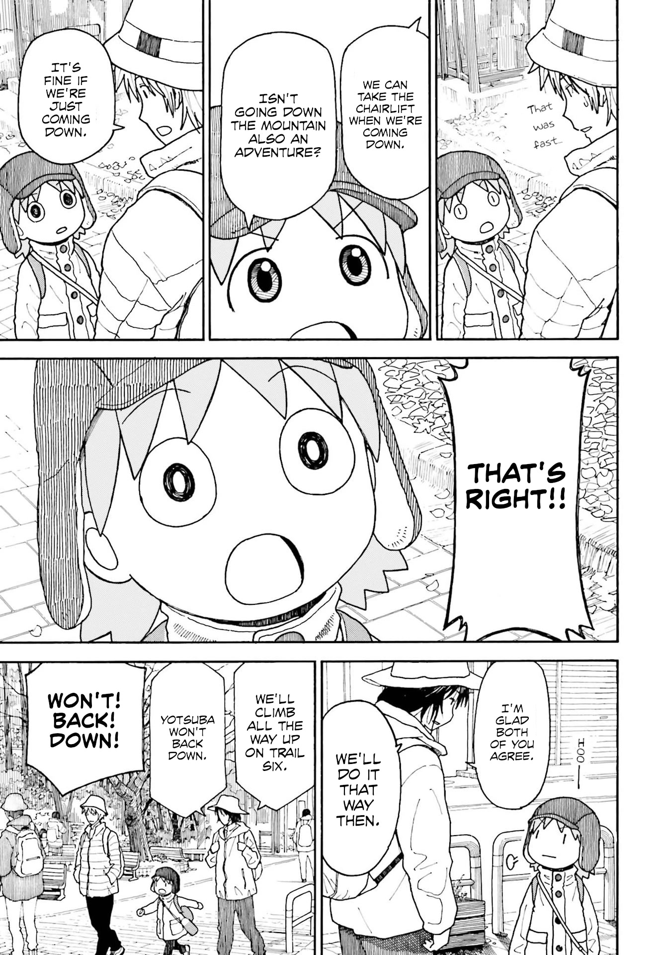 Yotsubato! Chapter 113 page 15 - Chapter 113: Yotsuba & Hiking (Part 1)