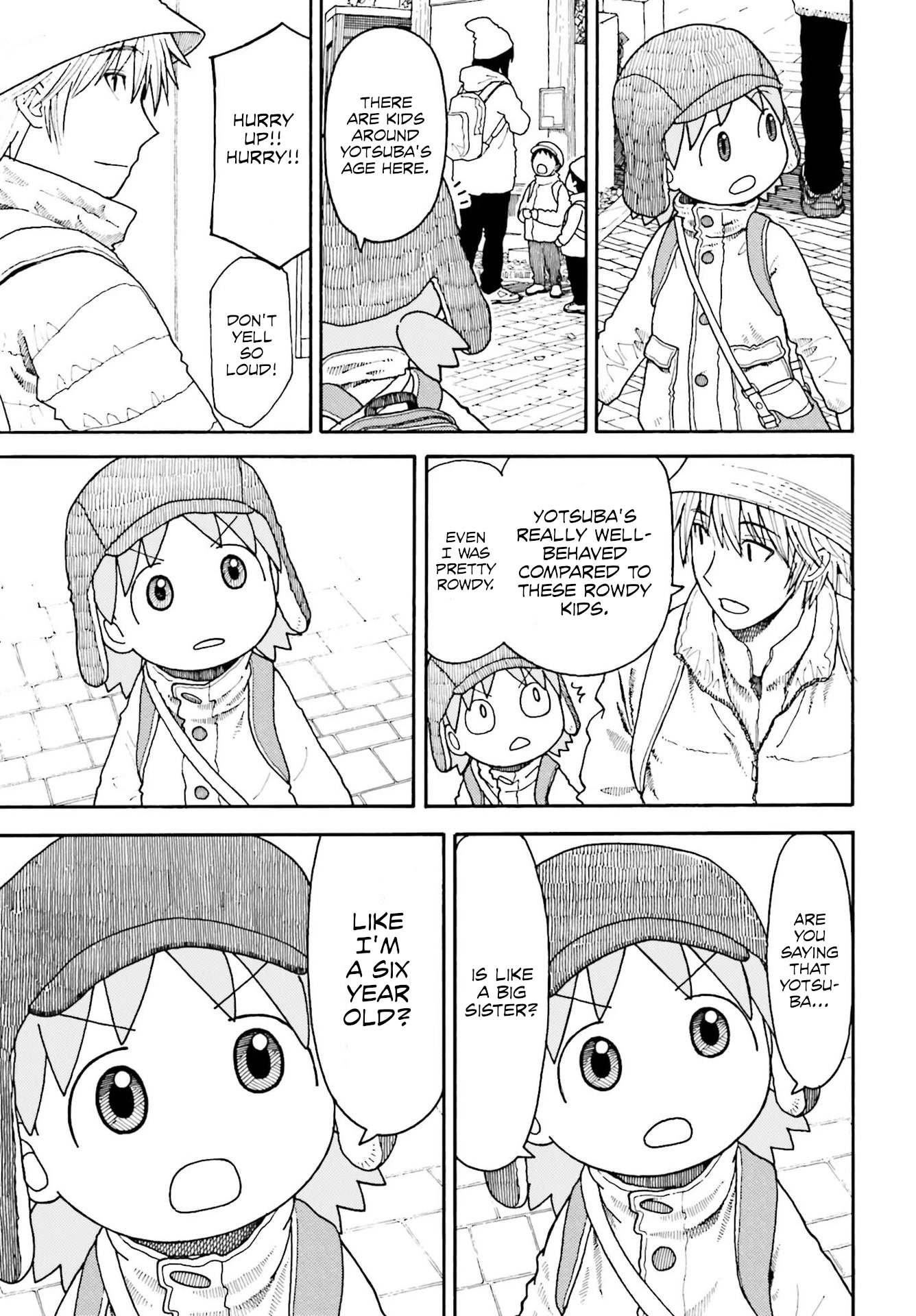 Yotsubato! Chapter 113 page 9 - Chapter 113: Yotsuba & Hiking (Part 1)
