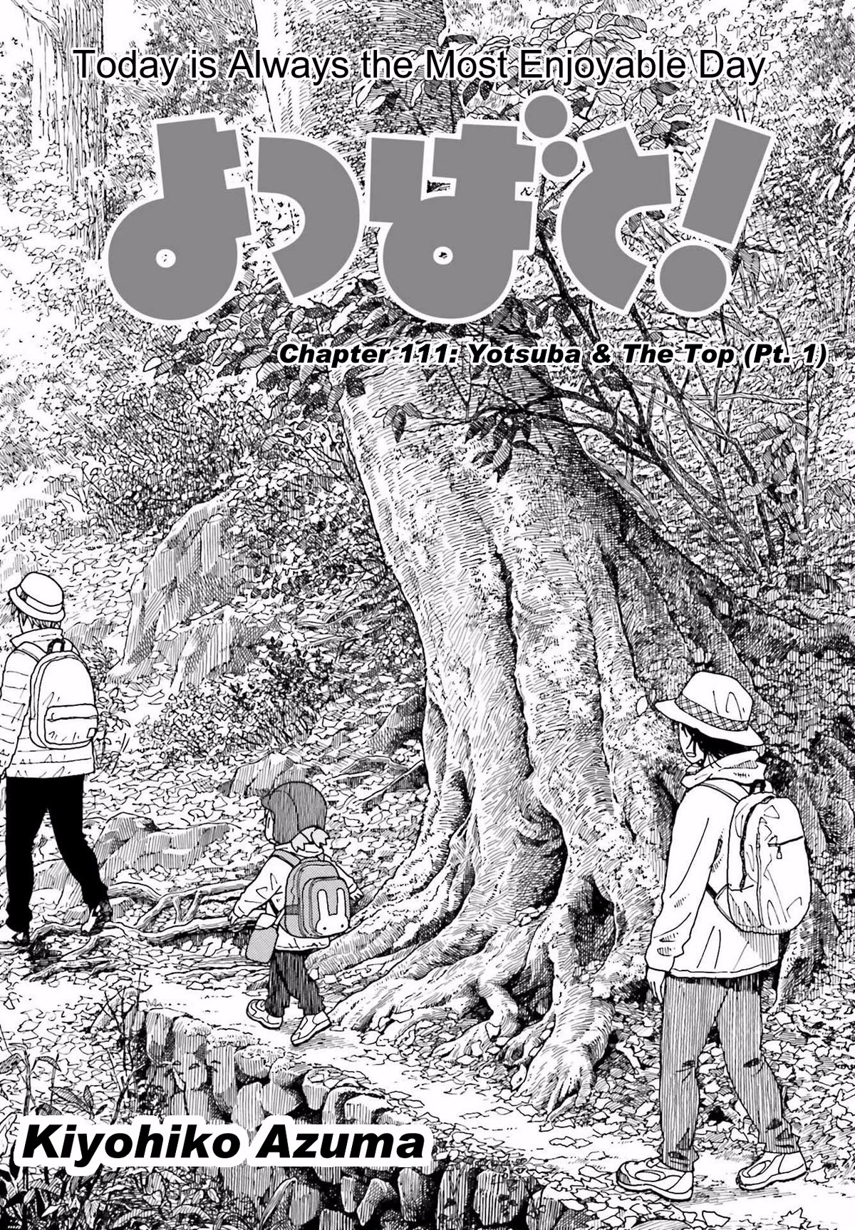 Yotsubato! Chapter 115 page 1 - Chapter 115: Yotsuba & The Top (Pt. 1)