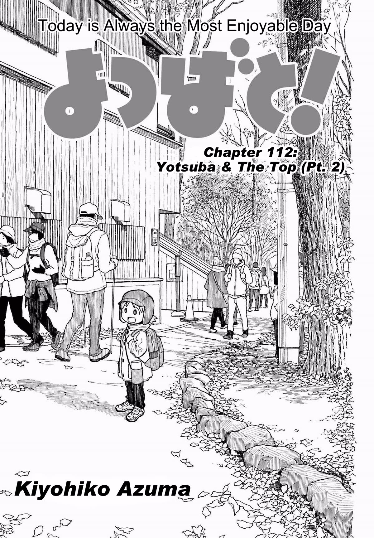 Yotsubato! Chapter 116 page 1 - Chapter 116: Yotsuba & The Top (Pt. 2)