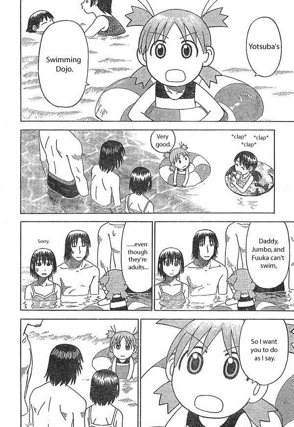Yotsubato! Chapter 12 page 24 - Chapter 12: Yotsuba & the Pool