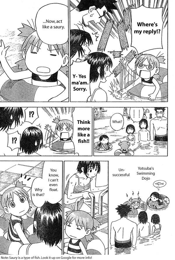 Yotsubato! Chapter 12 page 25 - Chapter 12: Yotsuba & the Pool