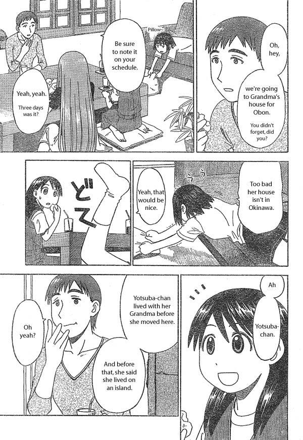 Yotsubato! Chapter 14 page 21 - Chapter 14: Asagi & Souvenirs