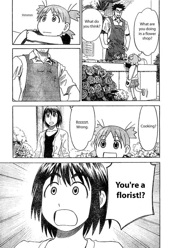Yotsubato! Chapter 17 page 15 - Chapter 17: Yotsuba & Flowers