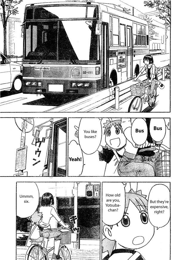 Yotsubato! Chapter 17 page 7 - Chapter 17: Yotsuba & Flowers