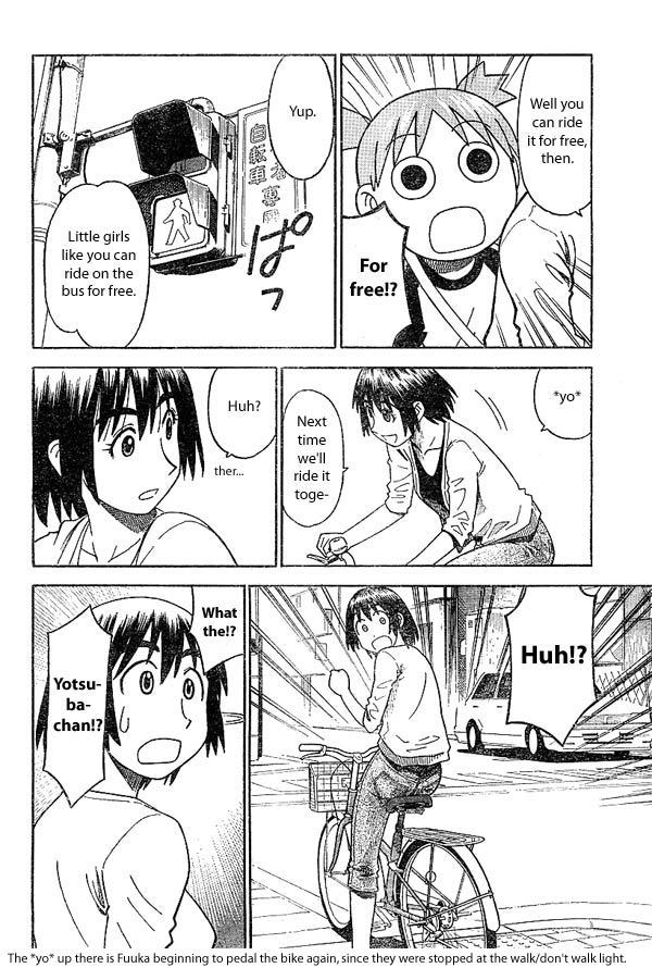 Yotsubato! Chapter 17 page 8 - Chapter 17: Yotsuba & Flowers