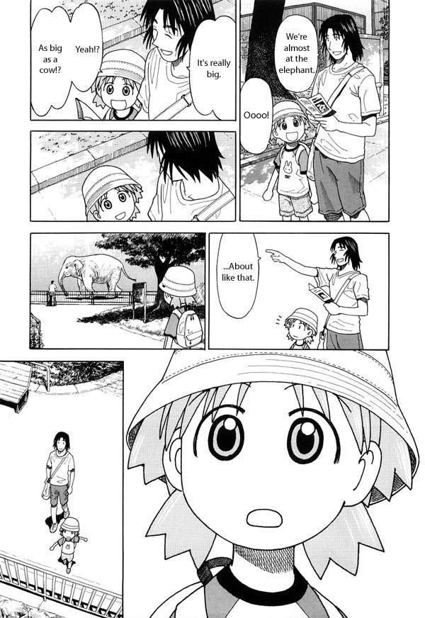 Yotsubato! Chapter 19 page 19 - Chapter 19: Yotsuba & the Elephant