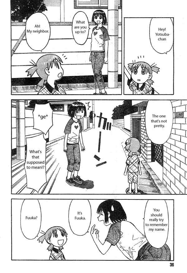 Yotsubato! Chapter 2 page 18 - Chapter 2: Yotsuba & Manners