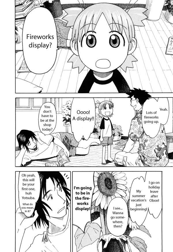 Yotsubato! Chapter 20 page 10 - Chapter 20: Yotsuba & the Fireworks Display?