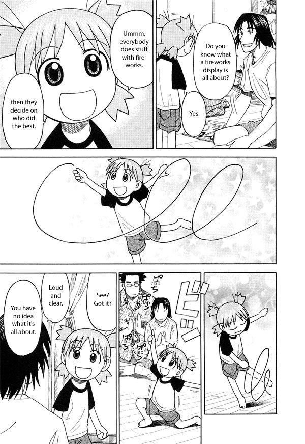 Yotsubato! Chapter 20 page 11 - Chapter 20: Yotsuba & the Fireworks Display?