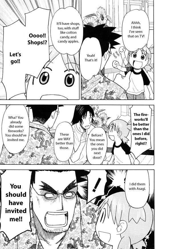 Yotsubato! Chapter 20 page 13 - Chapter 20: Yotsuba & the Fireworks Display?