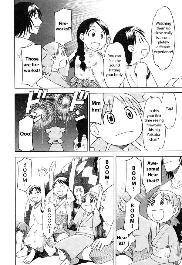 Yotsubato! Chapter 21 page 22 - Chapter 21: Yotsuba & the Fireworks Display!