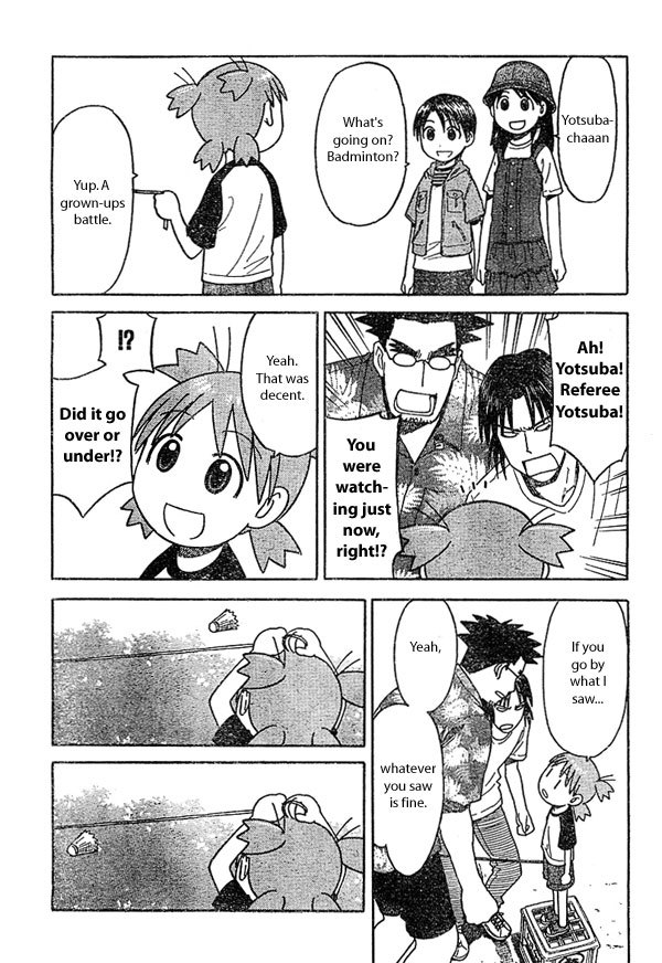 Yotsubato! Chapter 22 page 19 - Chapter 22: Yotsuba & the Duel