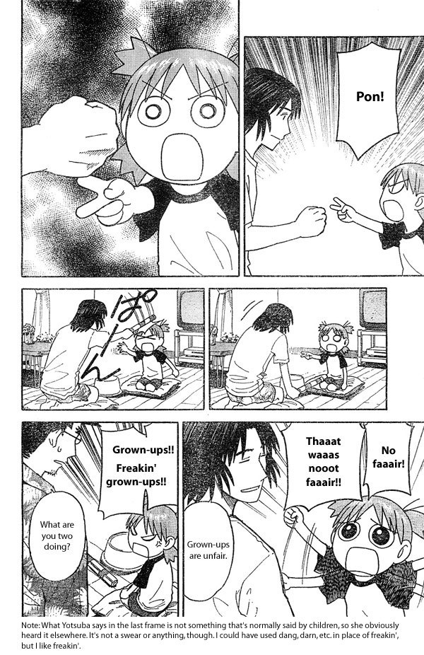 Yotsubato! Chapter 22 page 6 - Chapter 22: Yotsuba & the Duel