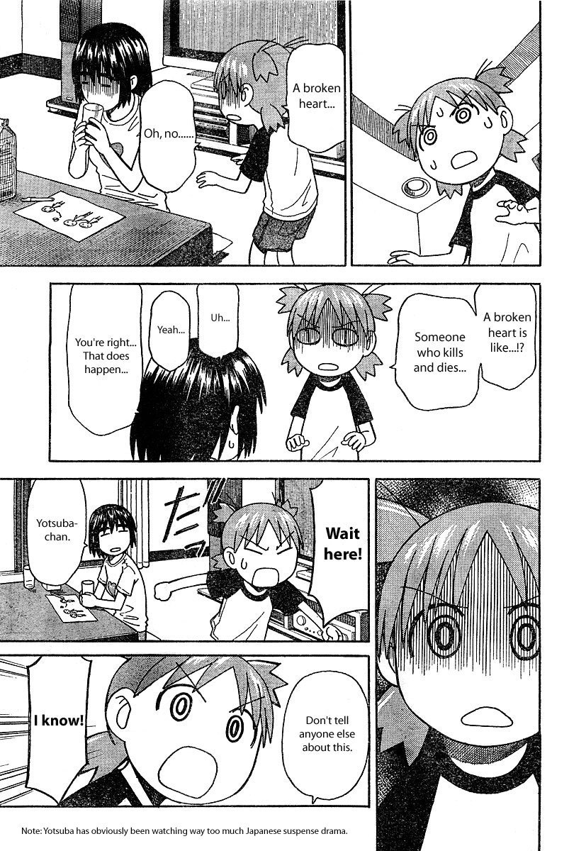 Yotsubato! Chapter 25 page 15 - Chapter 25: Yotsuba & Adolescence