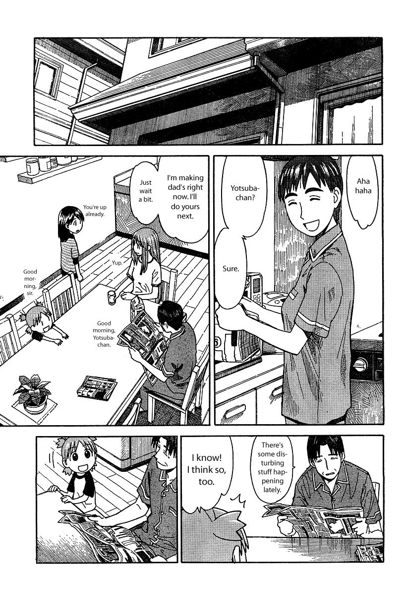 Yotsubato! Chapter 26 page 17 - Chapter 26: Yotsuba & the Newspaper