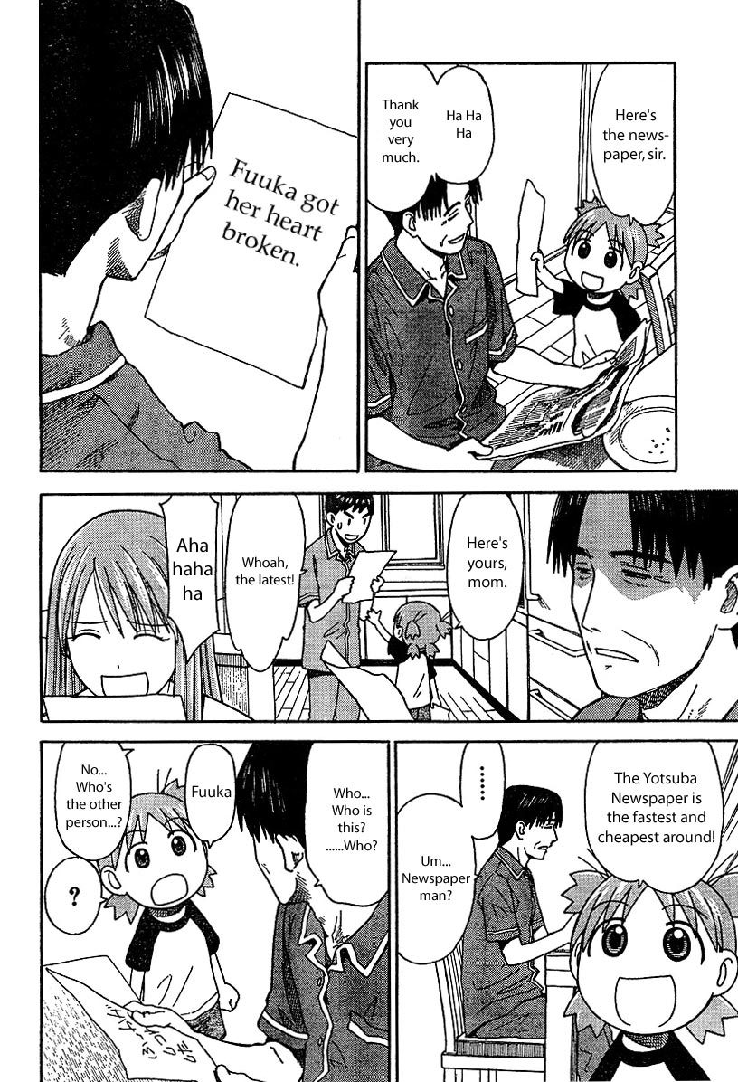 Yotsubato! Chapter 26 page 22 - Chapter 26: Yotsuba & the Newspaper