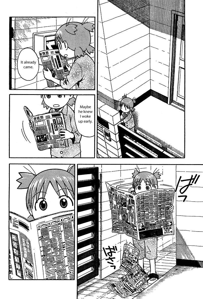 Yotsubato! Chapter 26 page 4 - Chapter 26: Yotsuba & the Newspaper
