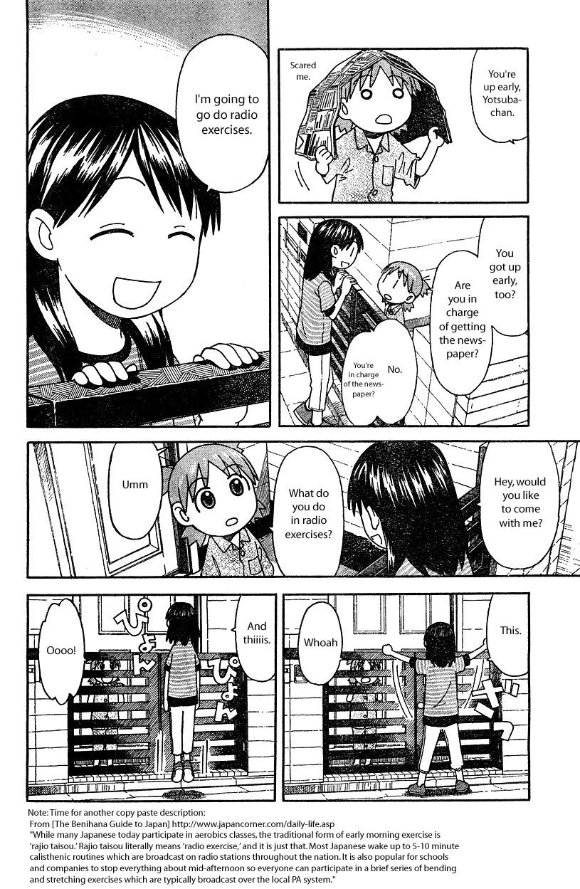 Yotsubato! Chapter 26 page 6 - Chapter 26: Yotsuba & the Newspaper