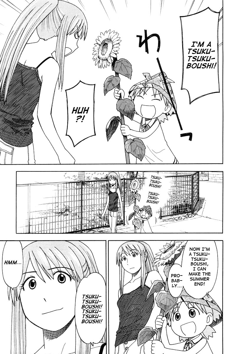 Yotsubato! Chapter 27 page 22 - Chapter 27: Yotsuba & Tsukutsuku-boushi