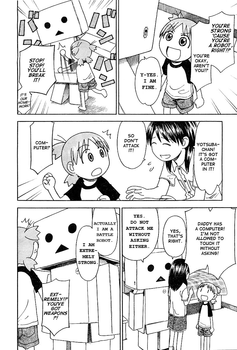 Yotsubato! Chapter 28 page 14 - Chapter 28: Yotsuba & Danbo