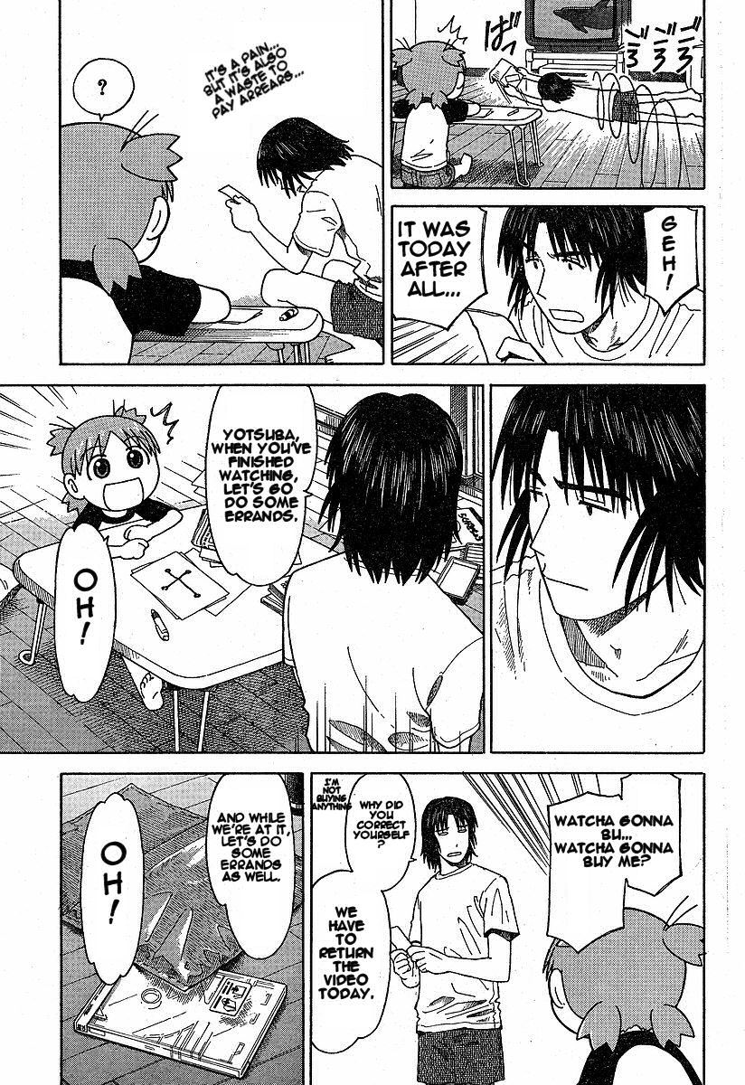 Yotsubato! Chapter 32 page 7 - Chapter 32: Yotsuba & the Rain