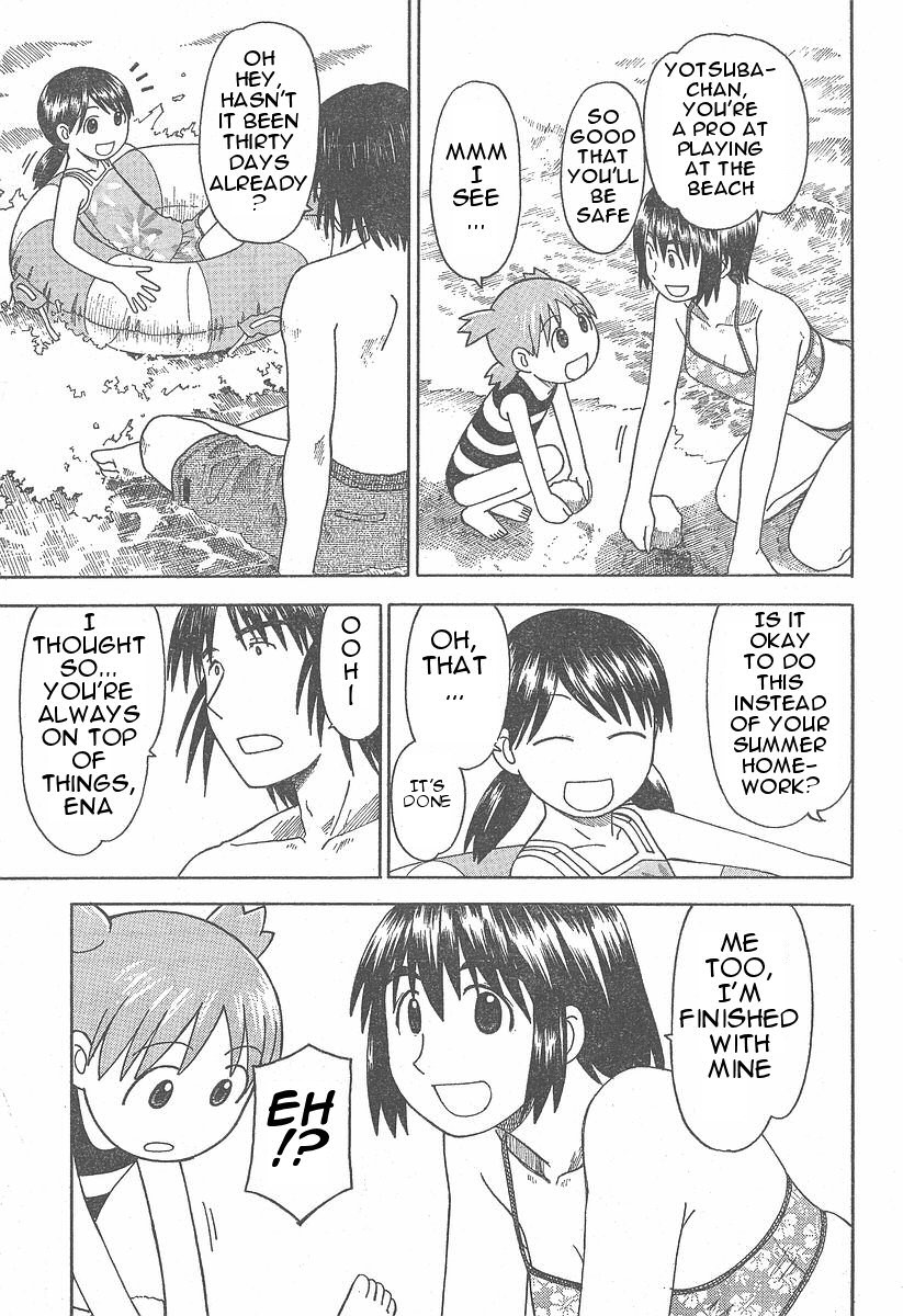 Yotsubato! Chapter 34 page 13 - Chapter 34: Yotsuba & the Sea