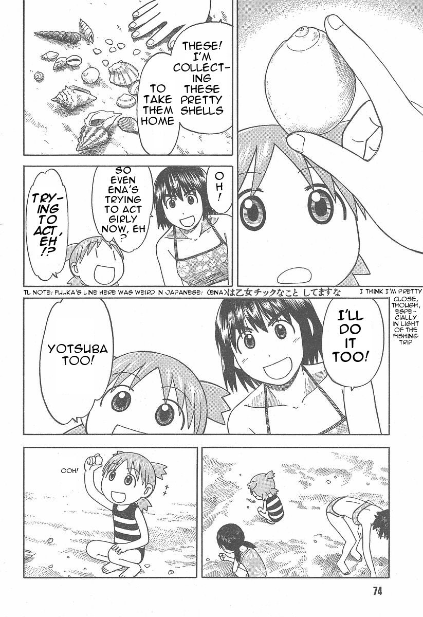 Yotsubato! Chapter 34 page 18 - Chapter 34: Yotsuba & the Sea