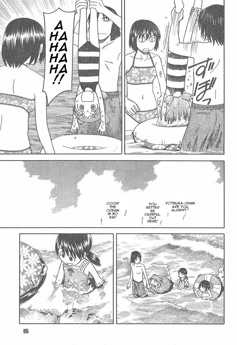 Yotsubato! Chapter 34 page 9 - Chapter 34: Yotsuba & the Sea